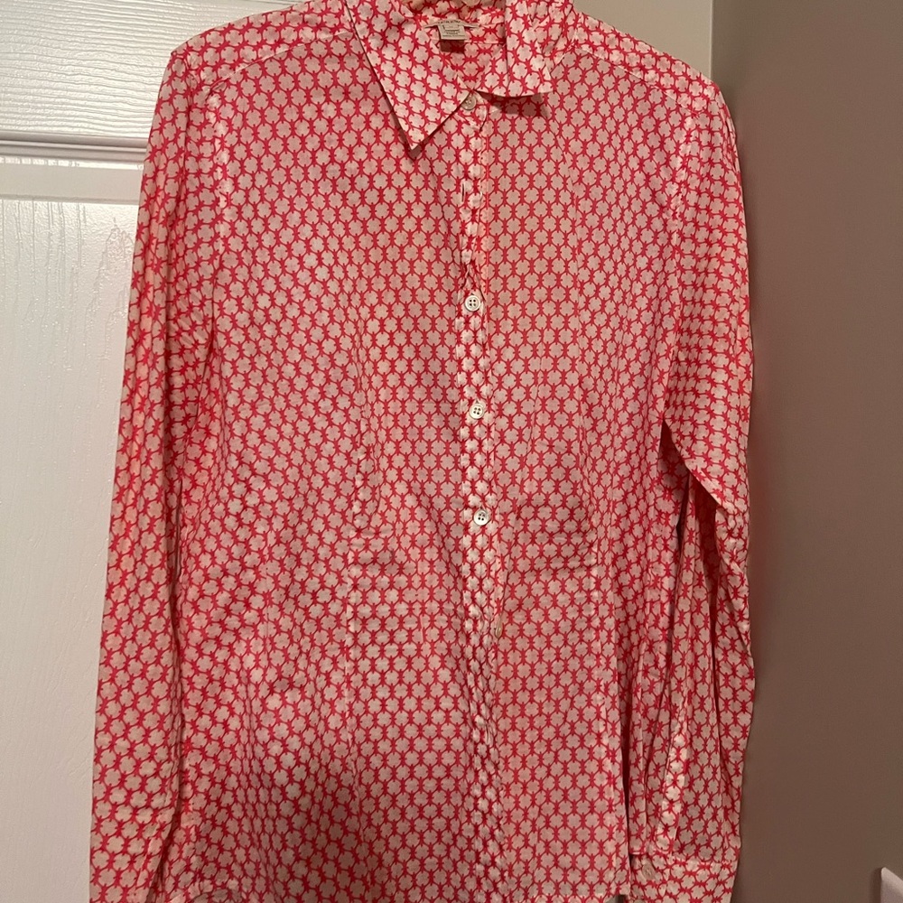 Jcrew Pink Button Down - image 1